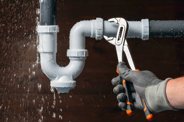 Professional Pipe Repair technician working in Wales, WI